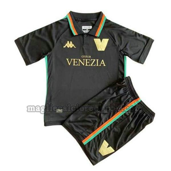 prima maglie calcio bambino venice 2022 2023 nero