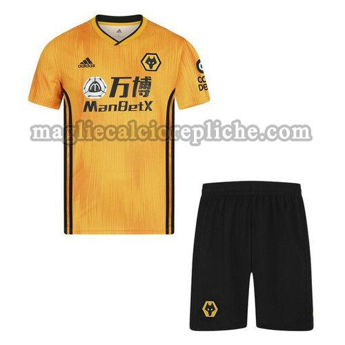 prima maglie calcio bambino wolverhampton 2019-2020