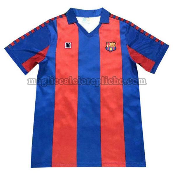 prima maglie calcio barcellona 1982-1984 rosso