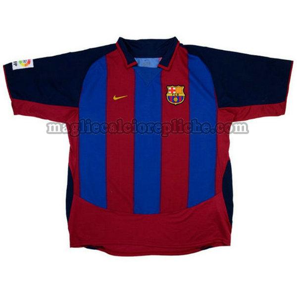 prima maglie calcio barcellona 2003-2004 rosso