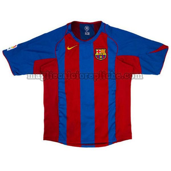 prima maglie calcio barcellona 2004-2005 rosso