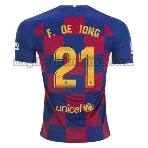 prima maglie calcio barcellona 2019-2020 de jong 21