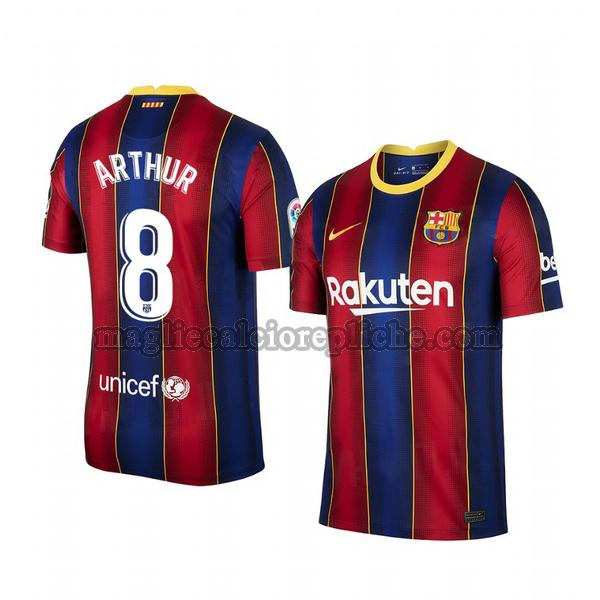 prima maglie calcio barcellona 2020-2021 arthur 8