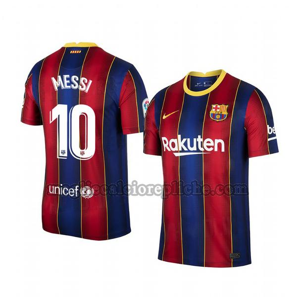 prima maglie calcio barcellona 2020-2021 lionel messi 10