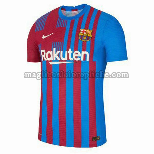 prima maglie calcio barcellona 2021 2022 rosso blu