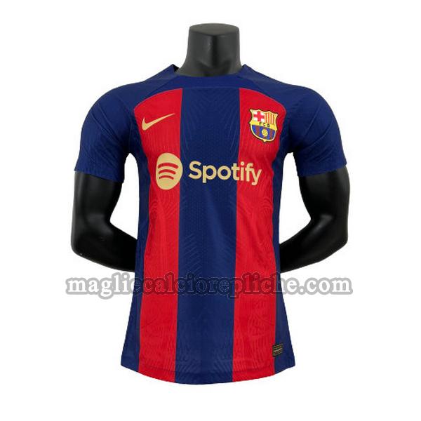 prima maglie calcio barcellona 2023 2024 player blu rosso