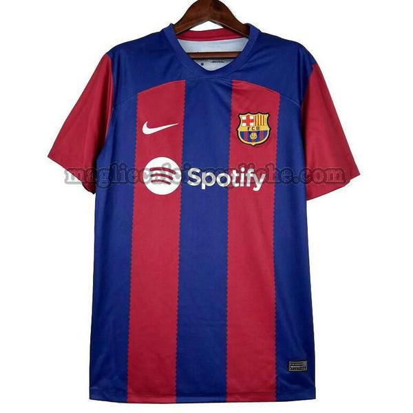 prima maglie calcio barcellona 2023 2024 thailandia blu rosso