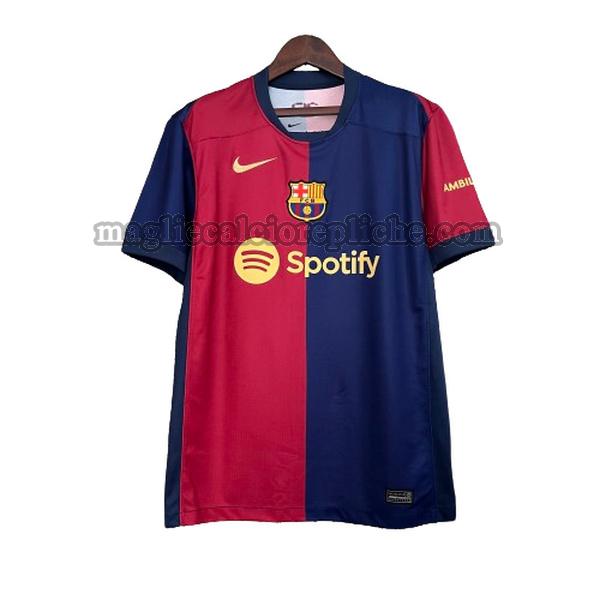 prima maglie calcio barcellona 2024 2025 thailandia blu rosso