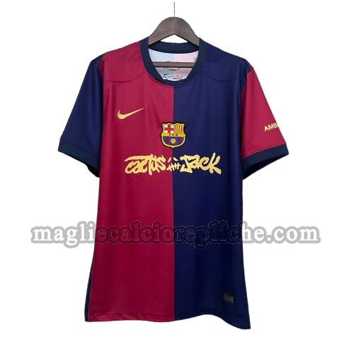 prima maglie calcio barcellona 2025 2026 blu rosso