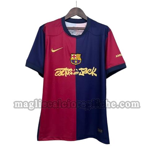 prima maglie calcio barcellona 2025 2026 thailandia blu rosso