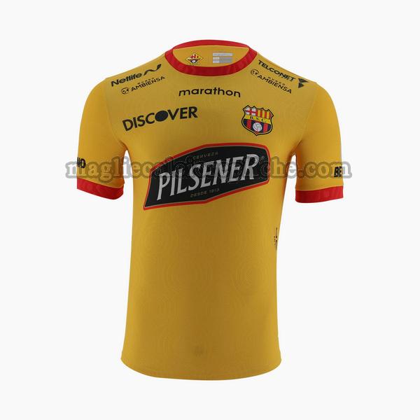 prima maglie calcio barcellona sc 2023 thailandia giallo