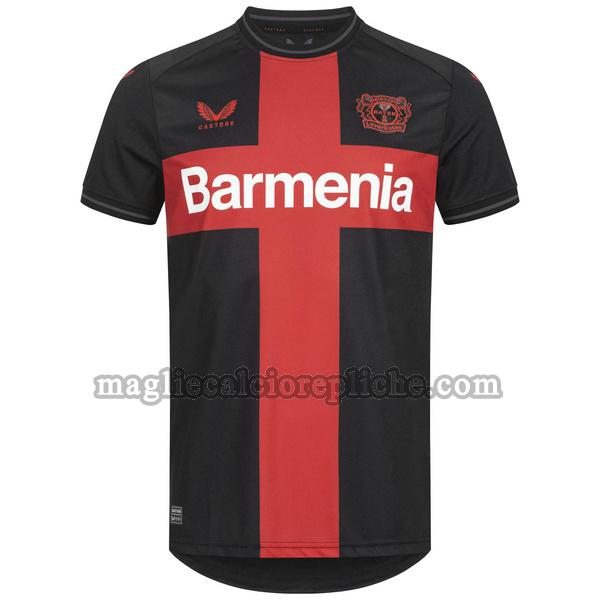 prima maglie calcio bayer leverkusen 2023 2024 thailandia nero