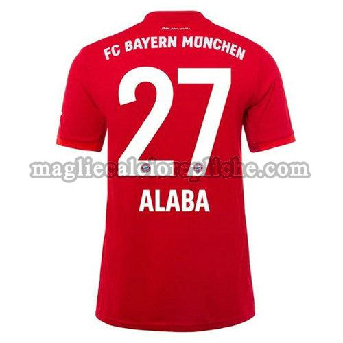 prima maglie calcio bayern münchen 2019-2020 alaba 27