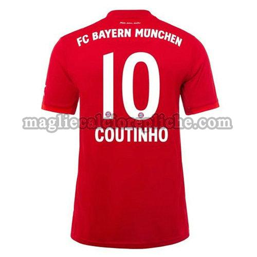 prima maglie calcio bayern münchen 2019-2020 coutinho 10