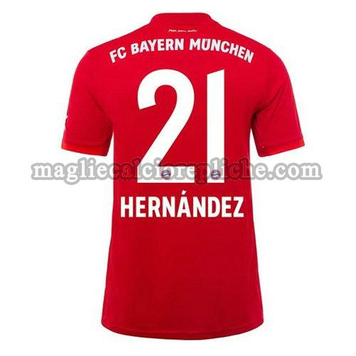 prima maglie calcio bayern münchen 2019-2020 hernández 21