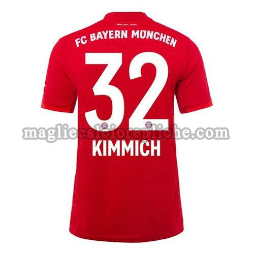 prima maglie calcio bayern münchen 2019-2020 kimmich 32