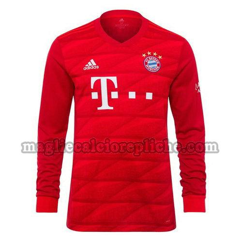 prima maglie calcio bayern münchen 2019-2020 manica lunga