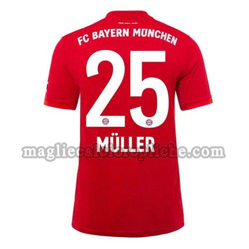 prima maglie calcio bayern münchen 2019-2020 muller 25