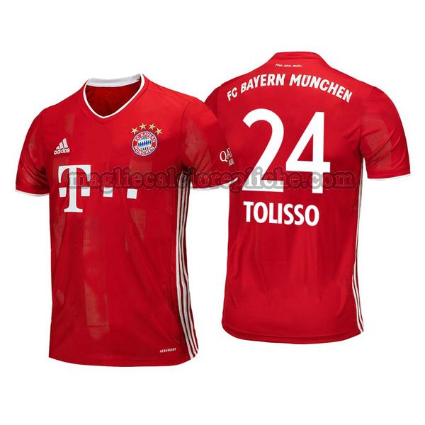 prima maglie calcio bayern münchen 2020-2021 corentin tolisso 24