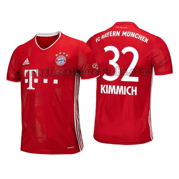 prima maglie calcio bayern münchen 2020-2021 joshua kimmich 32