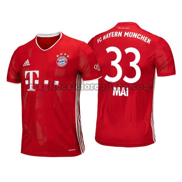 prima maglie calcio bayern münchen 2020-2021 lars lukas mai 33