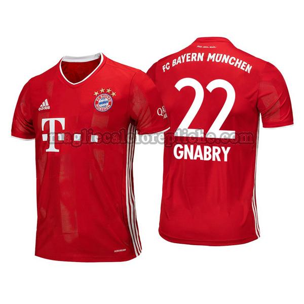 prima maglie calcio bayern münchen 2020-2021 serge gnabry 22