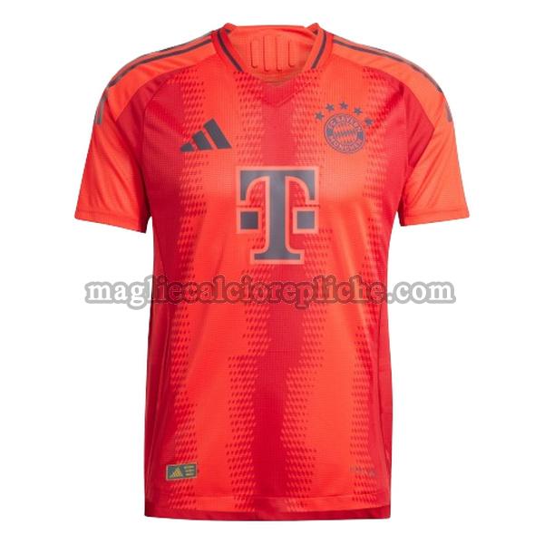 prima maglie calcio bayern münchen 2024 2025 thailandia rosso