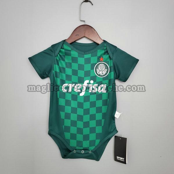 prima maglie calcio bebè palmeiras 2021 2022 verde