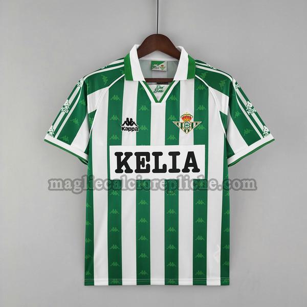 prima maglie calcio betis siviglia 1996 97 verde bianco