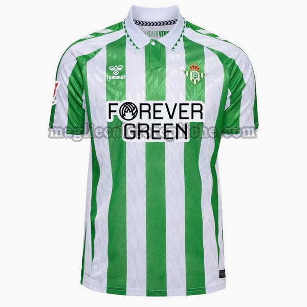 prima maglie calcio betis siviglia 2024 2025 thailandia bianco verde