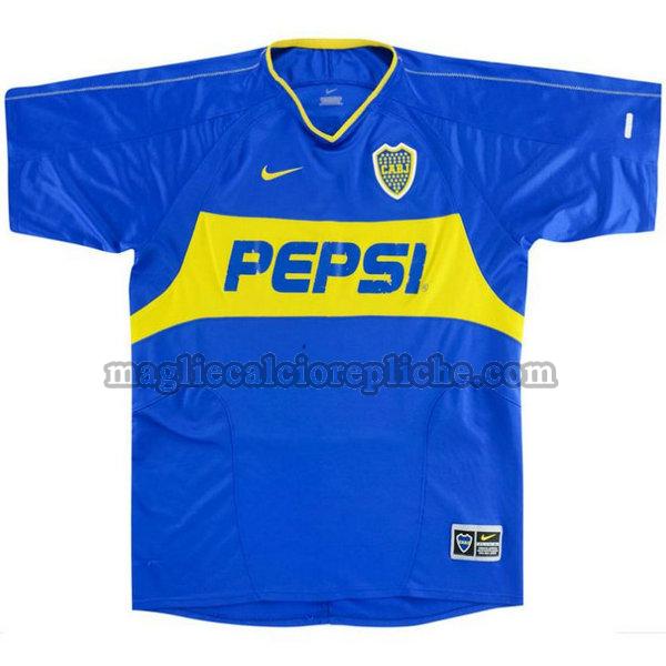 prima maglie calcio boca juniors 2003-2004 blu