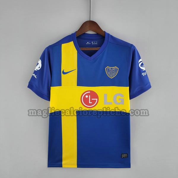 prima maglie calcio boca juniors 2009 2010 blu