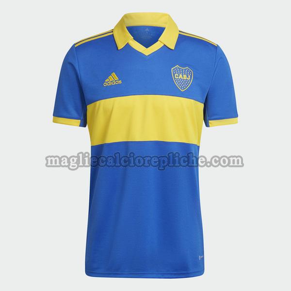 prima maglie calcio boca juniors 2022 2023 blu giallo