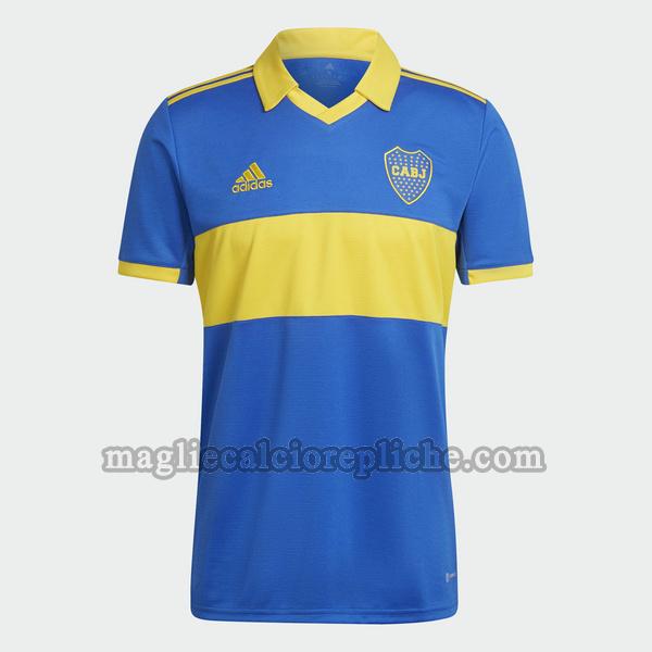 prima maglie calcio boca juniors 2022 2023 thailandia blu giallo