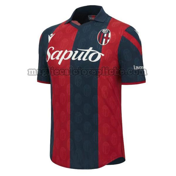 prima maglie calcio bologna 2023 2024 thailandia rosso blu