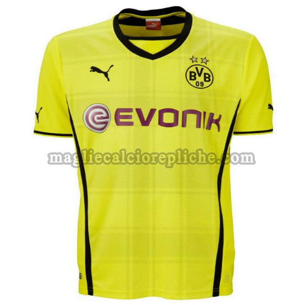 prima maglie calcio borussia dortmund 2013-2014 giallo