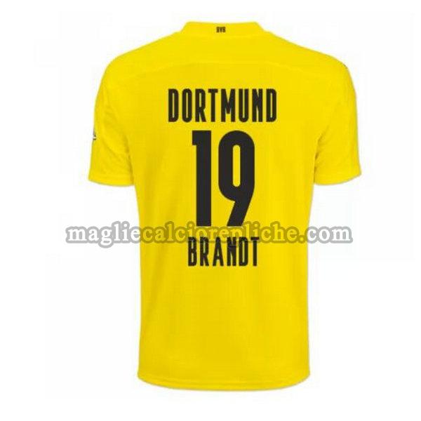 prima maglie calcio borussia dortmund 2020-2021 brandt 19