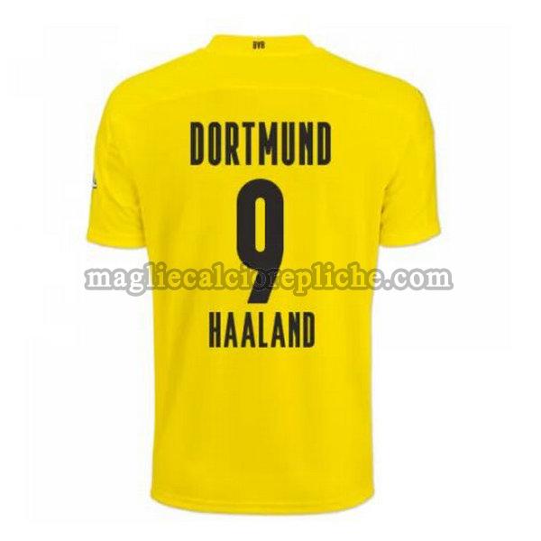 prima maglie calcio borussia dortmund 2020-2021 haaland 9