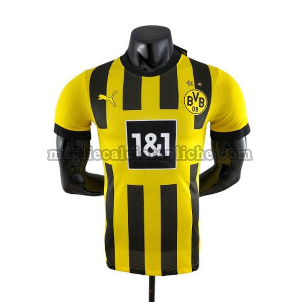 prima maglie calcio borussia dortmund 2022 2023 player giallo