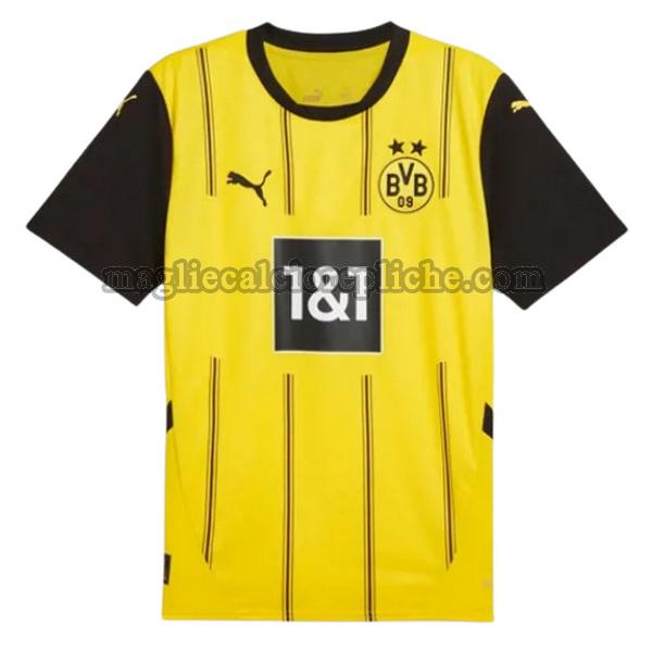 prima maglie calcio borussia dortmund 2024 2025 thailandia giallo