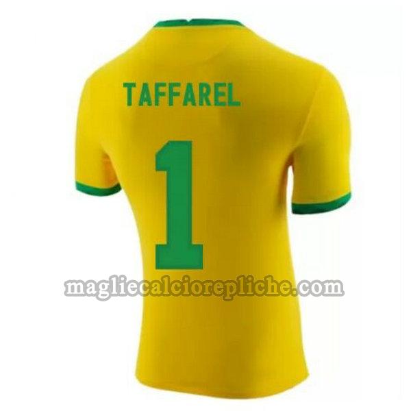 prima maglie calcio brasile 2020-2021 taffarel 1 giallo