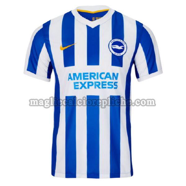 prima maglie calcio brighton 2021 2022 blu bianco