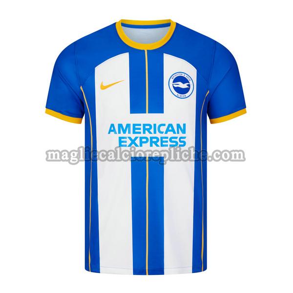 prima maglie calcio brighton 2022 2023 thailandia blu bianco