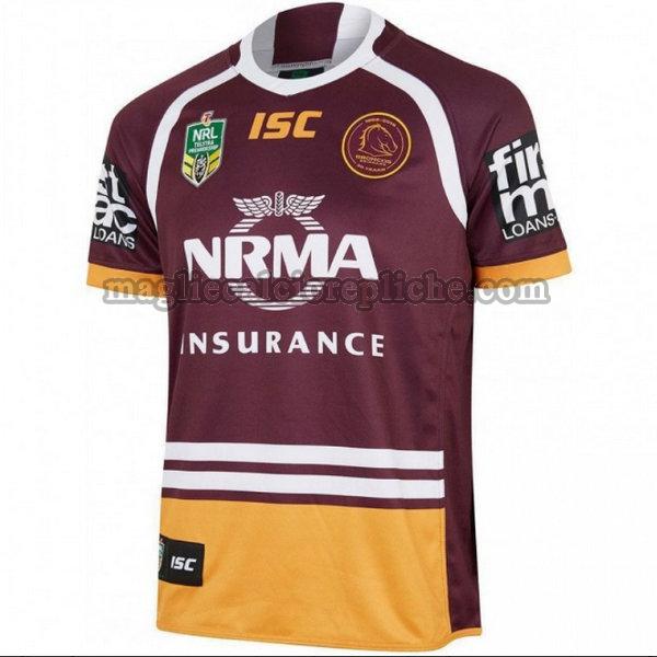 prima maglie calcio brisbane broncos 2018 porpora