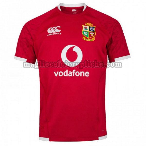 prima maglie calcio british irish lions 2021 rosso