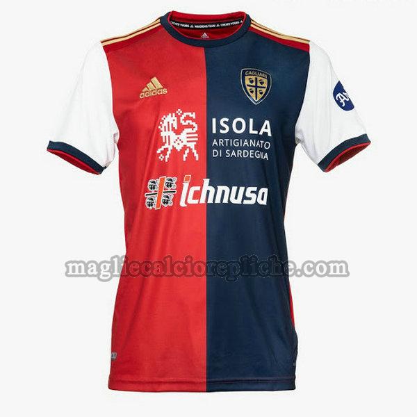 prima maglie calcio cagliari 2020-2021 thailandia