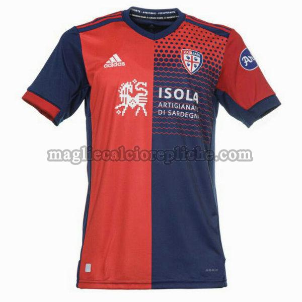 prima maglie calcio cagliari 2021 2022 thailandia rosso blu