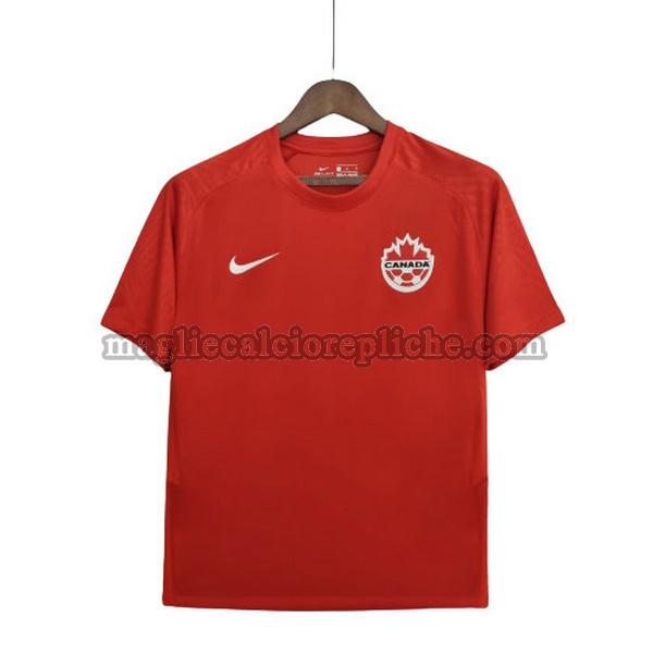 prima maglie calcio canada 2022 rosso