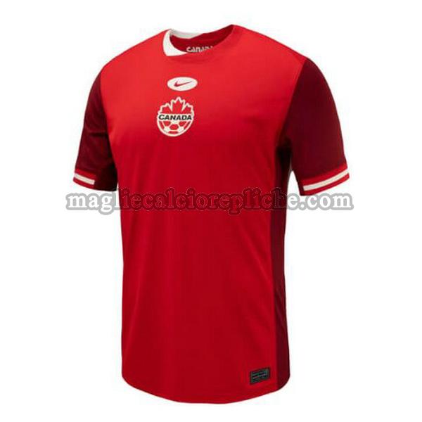 prima maglie calcio canada 2024 thailandia rosso