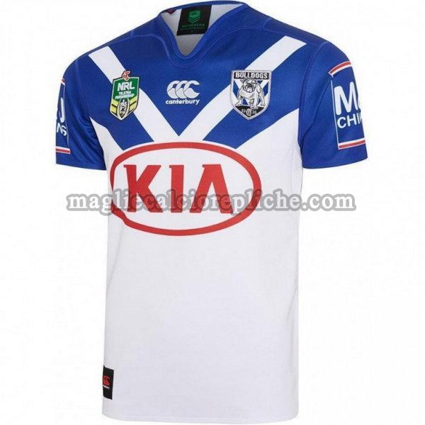 prima maglie calcio canterbury bankstown bulldogs 2017 bianco